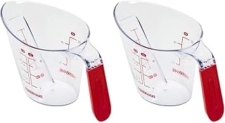 Farberware Pro Angled Measuring, 1-cup, Red (Pack of 2)