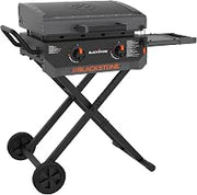 BLACKSTONE 2401 Iron Forged 22" Griddle with Flexfold Legs, Powder Coated Steel, Black