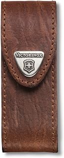 Victorinox Belt Case Leather Brown Accessories for Pocket Knives Outdoor Multifunction