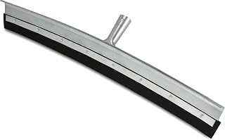 UNGER Professional AquaDozer 36” MAX Smooth Surface Curved Floor Squeegee, Flood Cleanup Scrubber for Concrete and Asphalt, Cleaning Tool with Rounded Hood, Pushes 2 Times More Water and Debris