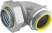 RACO 3548 2-in. Liquidtight Connector, Steel, 90 Degree, Insulated (Pack of 5)