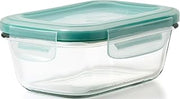 OXO Good Grips 1.6 Cup Smart Seal Leakproof Glass Rectangle Airtight Food Storage Container