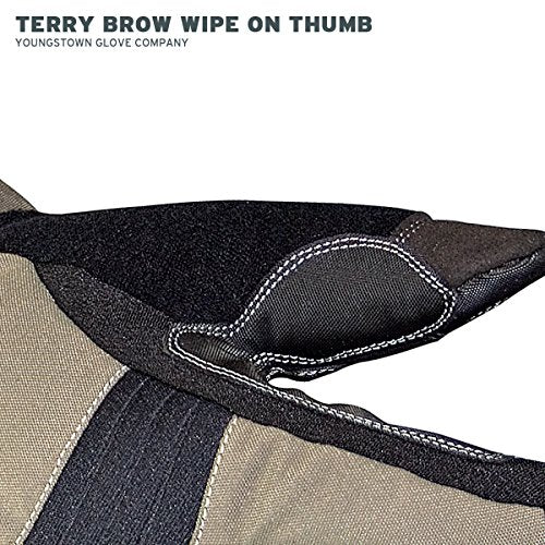 Youngstown Glove Company Large (Pack of 1) / Olive and Black / Waterproof Winter Safety Work Gloves