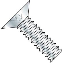 6-32 x 3/8" Machine Screw - Phillips Flat Head - Steel - Zinc Plated - Pkg of 100