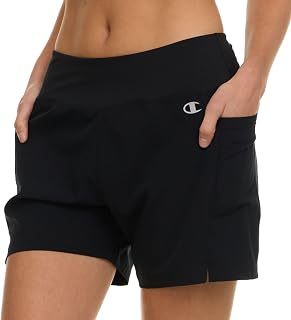 Champion Women's 5"/7" Soft Waist Board Shorts, Beach Shorts with Pockets