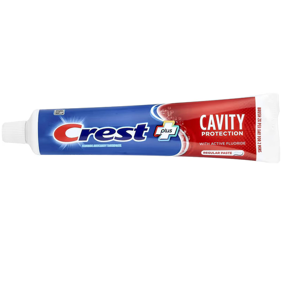 Toothpaste 8.2 Ounce Cavity Protection Regular (Pack of 2) by Crest – 8.2 Ounce (Pack of 2), Pack of 2, Model PR00310