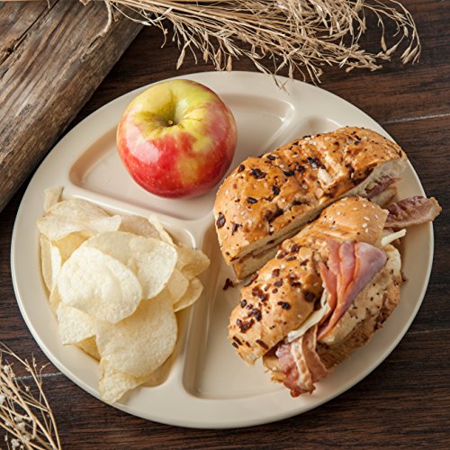 Carlisle FoodService Products Beige Bronceado / 10 Inches (Pack of 288) / Modern Dinner Plates