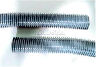 K1131G RCP Vacuum Hose Without Cuffs, 1-1/4" x 50', Gray