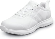 SR Max Womens White Aiken MaxTrax Soft Toe SRO Athletic