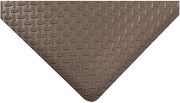 Notrax Antifatigue Mat, 9 ft. L x 2 ft. W, 9/16" Thickness, Vinyl, Diamond Plate, Black 509S0029BL - 1 Each