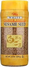 Wht Roast Sesame Seeds (12x8OZ) by JFC – 8 Ounces, Pack of 12