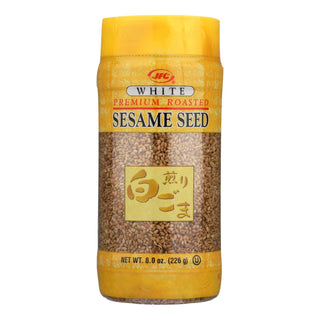 Wht Roast Sesame Seeds (12x8OZ) by JFC – 8 Ounces, Pack of 12