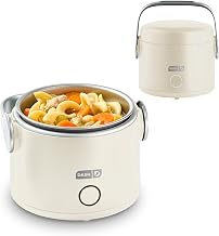 DASH Hot2Go Personal Food Warmer, 20 oz Electric Lunch Box, Cream