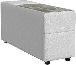 Frida Modular Console with Speaker and Cooler Olefin Beige