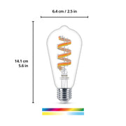 PHILIPS ST19 / Multicolor + Tunable White / 1 LED Bulbs