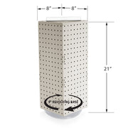 Azar Displays Pegboard Only / White / Small Display Racks