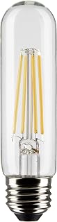 Satco S21350, T10 LED Bulb, E26 Base, 2700K, Clear Finish, Replacement Bulb