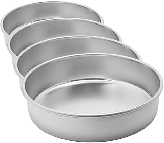 Nordic Ware Naturals Round Cake Pan, 10-Inch (Pack of 4)