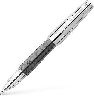 Faber-Castell e-motion Rollerball Pen - Parquet Black