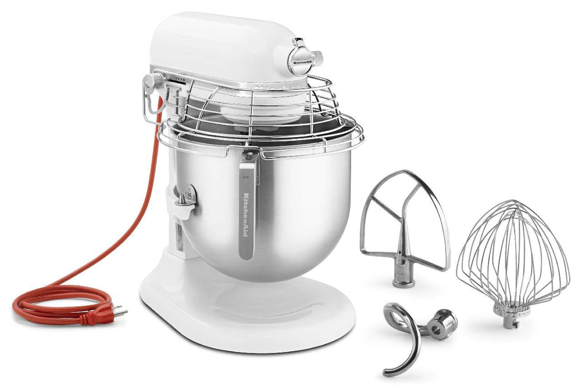 KitchenAid White / With Bowl Guard / Mixer Stand Mixers
