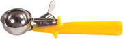 Winco Size 20 Yellow Stainless Steel Ice Cream Disher