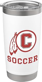 Carlisle High School Blue Aces Soccer Stainless Steel Insulated Tumbler