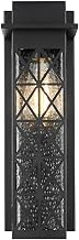 Wildey One Light Outdoor Wall Sconce Black