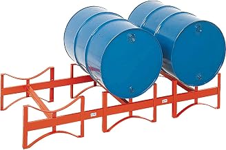 MECO Modern Equipment PDR3, Portable 3 Drum Rack Unit, 71-1/2"L, 2400 Lb. Cap.
