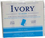 Ivory Soap Bath Original Ivory Bar Soap Unisex 4 x 4 oz (Pack of 3)