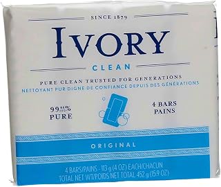 Ivory Soap Bars Original - 4 ea., Pack of 6