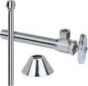 BrassCraft CS400AX C Lavatory Supply Kit Lead-Free, 1/2 by 3/8 by 12-Inch, Chrome