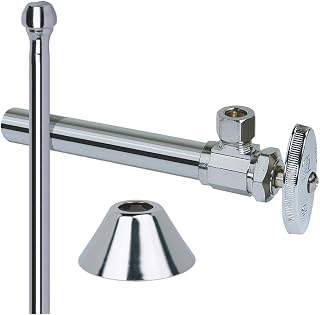 BrassCraft CS400AX C Lavatory Supply Kit Lead-Free, 1/2 by 3/8 by 12-Inch, Chrome