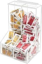 Cal-Mil 925 Divided Condiment Organizer, 8.5" Width x 4" Diameter x 12" Height, Clear