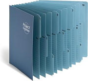 Project Organizer by SMEAD – Letter, Polypropylene (PP), Navy, Model 89200
