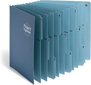 Project Organizer by SMEAD – Letter, Polypropylene (PP), Navy, Model 89200