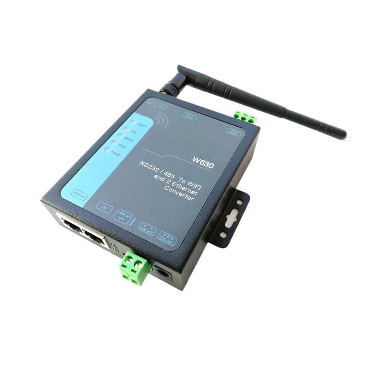 USR‑W630 Industrial RS232 RS485 ‑Ethernet Serial Server by EJHUMWNZP – One Size, One Color, Model EJHUMWNZP
