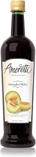 Amoretti Premium Syrup, Honeydew Melon, 25.4 Ounce (Pack of 12)