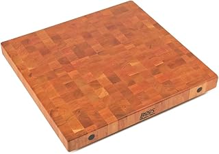 John Boos CHYBBIT2-3025 End Grain Butcher Block Island Top, 30 x 25 x 2.25, Cherry Wood