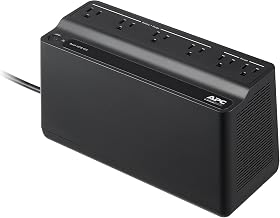 APC UPS 425VA/225W UPS Battery Backup for Router, Small Electronics, BE425M