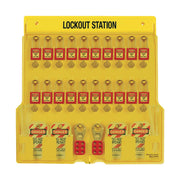 Master Lock Includes 20 Zenex Padlocks / Yellow / Modern Keyed Padlocks