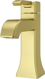Pfister LG42-FE0BG, Park Avenue 1.2 GPM Single Hole Bathroom Faucet with Metal Pop-Up Assembly, Brushed Gold