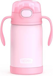 Thermos Baby 10 oz. Stainless Steel Bottle with Soft Sippy, Pink
