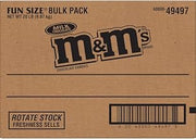 M&M'S Milk Chocolate Candy Fun Size 320 Ounce (Pack of 1) Bulk Package Box
