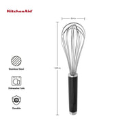 KitchenAid Black / 10.5-Inch / Utility Whisk Whisks