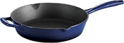 Tramontina Bestow Enameled Cast Iron 10-Inch Skillet, Blue