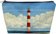 PC1124 8.5 x 6 in. Morris Island Lighthouse, SC Pouch