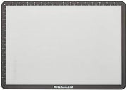KitchenAid Silicone Large Baking Mat, 12x17-Inch, Gray