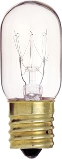 Satco S3911 130V Intermediate Base 15-Watt T7 Light Bulb, Clear
