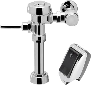 Royal 110 Water Closet Flushometer, 3010100 & Sloan EBV-200-A Retrofit, 3325201 Bundle - Fixture Connection Top Spud, 3.5 GPF Flush Valve, Exposed Side Mount Sensor, 72 Hour Sentinel Flush