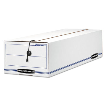 FEL00018 - Liberty Basic Storage Box by Bankers Box – 24.25" L x 9" W x 7.5" H, Paper, Clear
